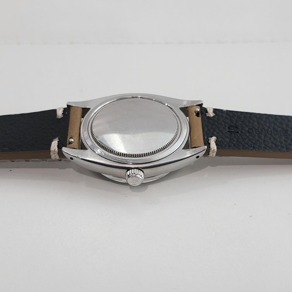 Rolex Oysterdate Precision Ref 6694 34mm Mens Manual Wind 1960s Vintage RA564 For Sale 6