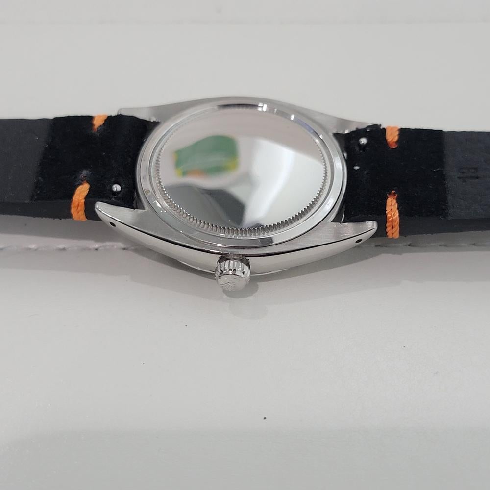 Rolex Oysterdate Precision Ref 6694 34mm Mens Manual Wind 1960s Vintage RA564 en vente 6