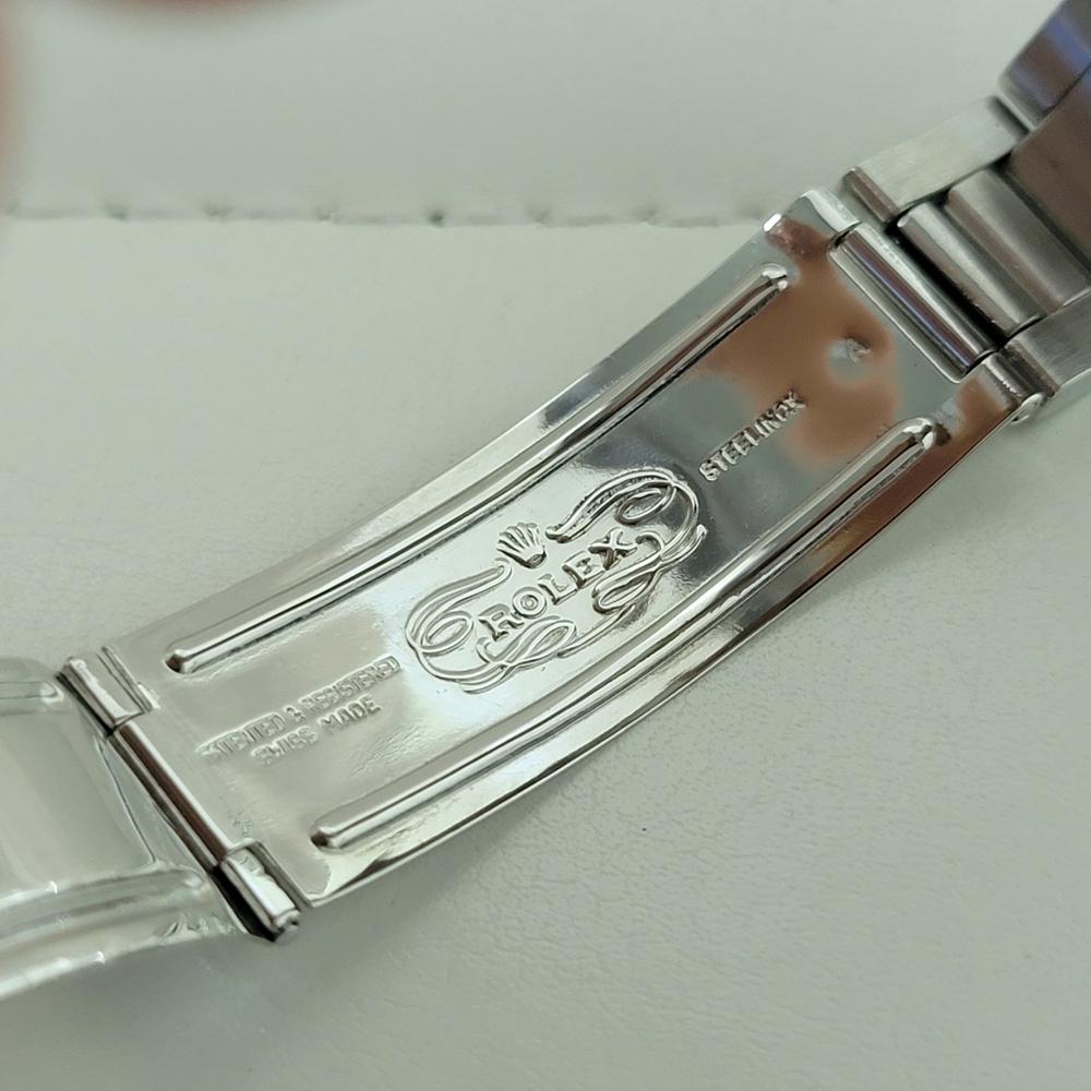 Rolex Oysterdate Precision Ref 6694 34mm Herren Handaufzug 1960s Vintage By RA564 im Angebot 7