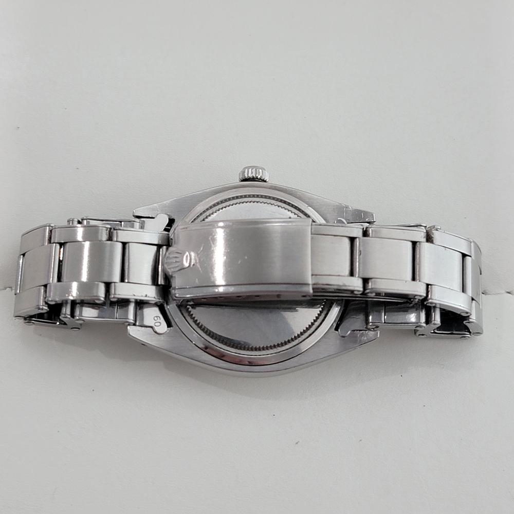 Rolex Oysterdate Precision Ref 6694 34mm Mens Manual Wind 1960s Vintage RA564 For Sale 7