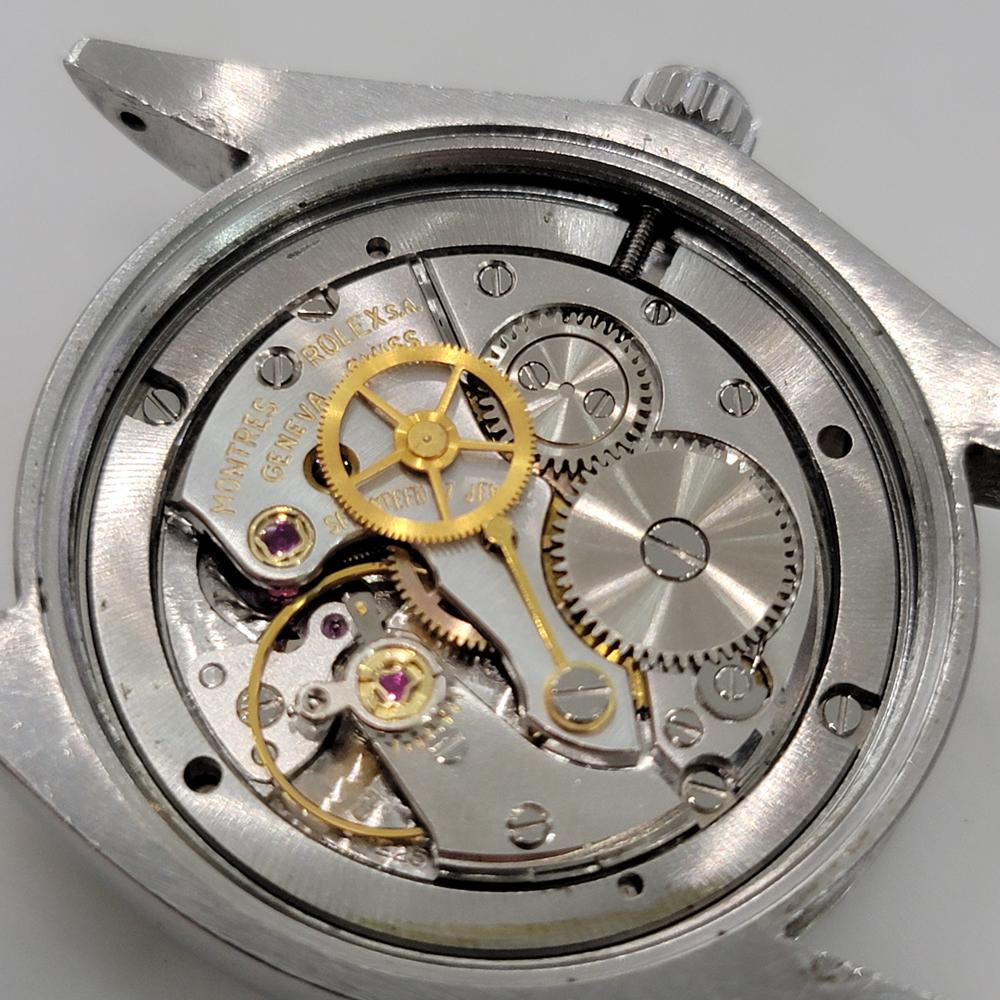 Rolex Oysterdate Precision Ref 6694 34mm Herren Handaufzug 1960s Vintage By RA564 im Angebot 9