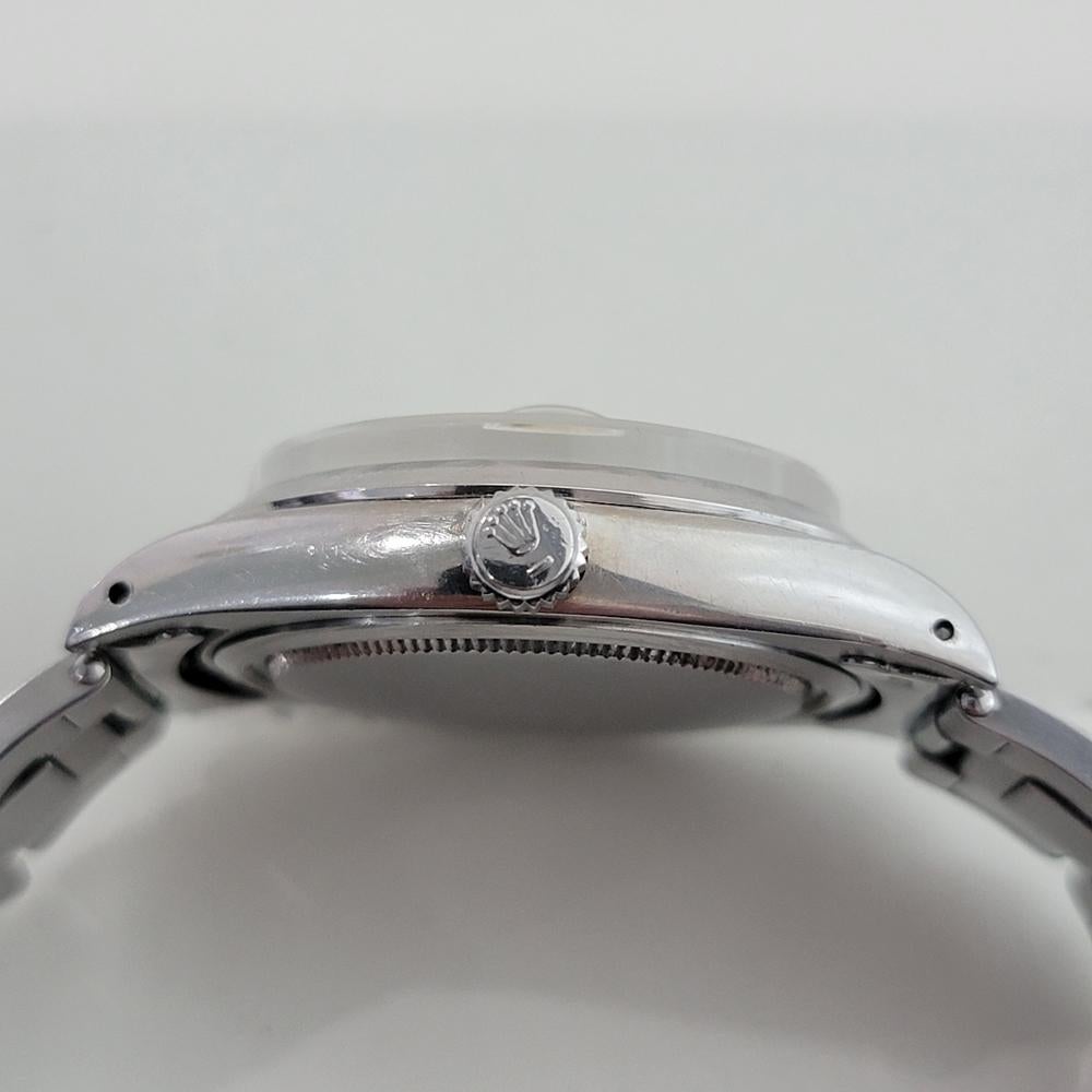 Rolex Oysterdate Precision Ref 6694 34mm Mens Manual Wind 1960s Vintage RA564 For Sale 4