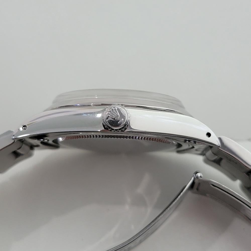 Rolex Oysterdate Precision Ref 6694 34mm Herren Handaufzug 1960s Vintage By RA564 im Angebot 5