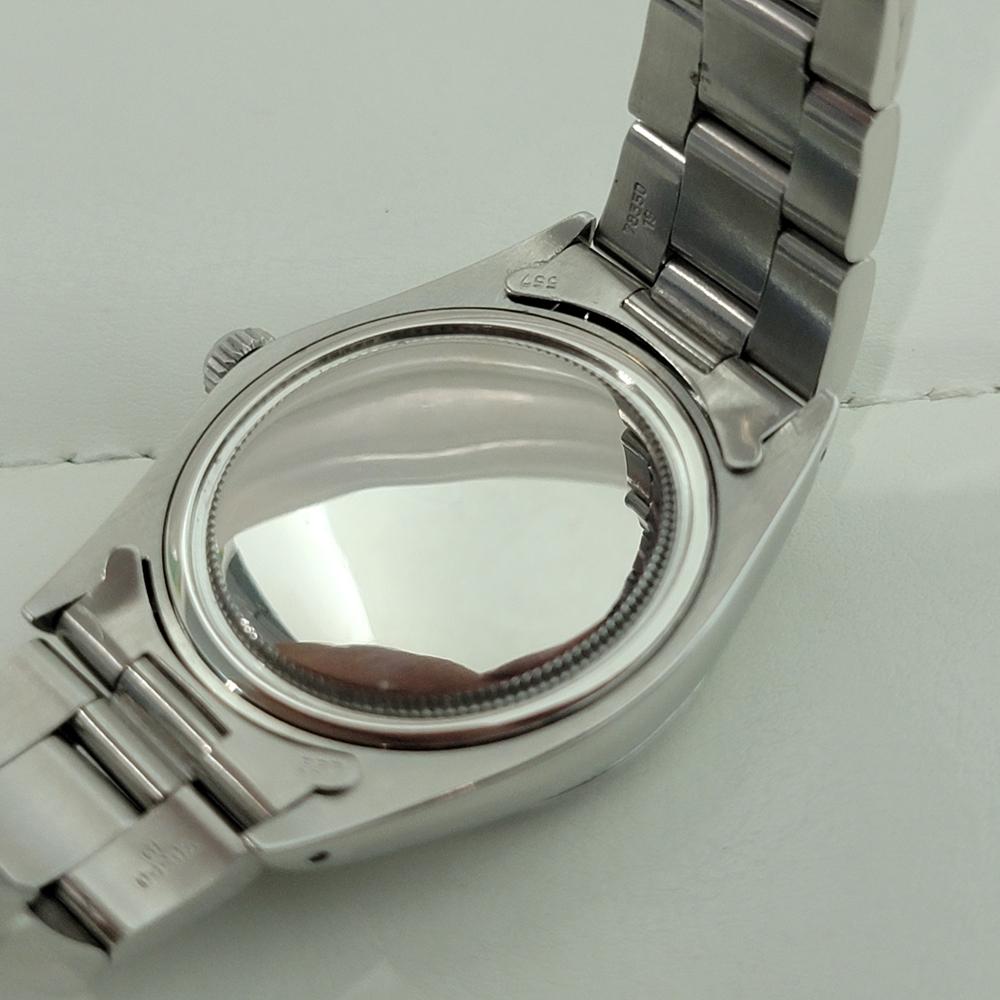 Rolex Oysterdate Precision Ref 6694 34mm Herren Handaufzug 1960s Vintage By RA564 im Angebot 6
