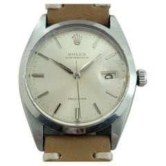 Rolex Oysterdate Precision Ref 6694 34mm Mens Manual Wind 1960s Vintage RA564