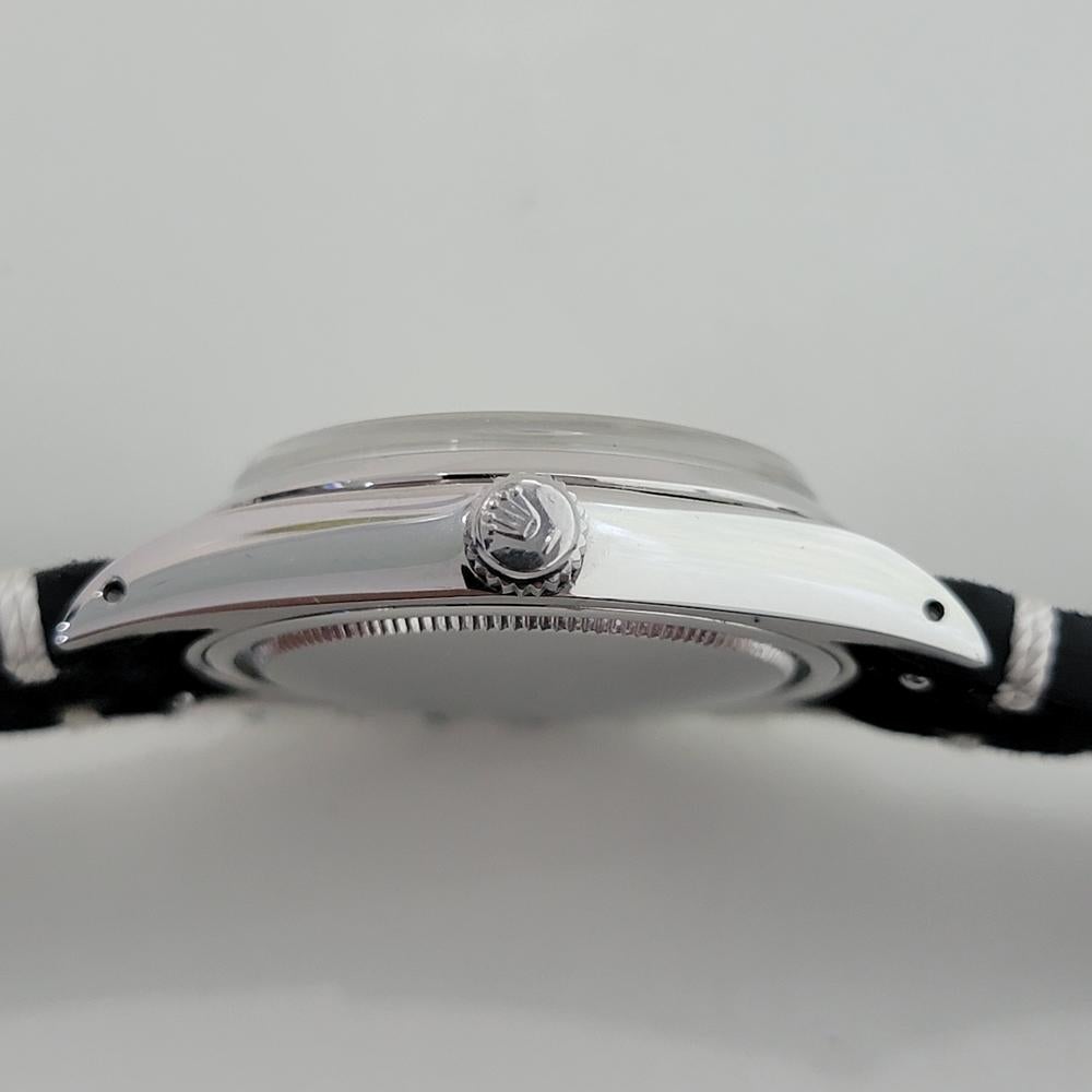 Rolex Oysterdate Precision Ref 6694 34mm Herren Handaufzug 1960s Vintage By RA575B im Angebot 6