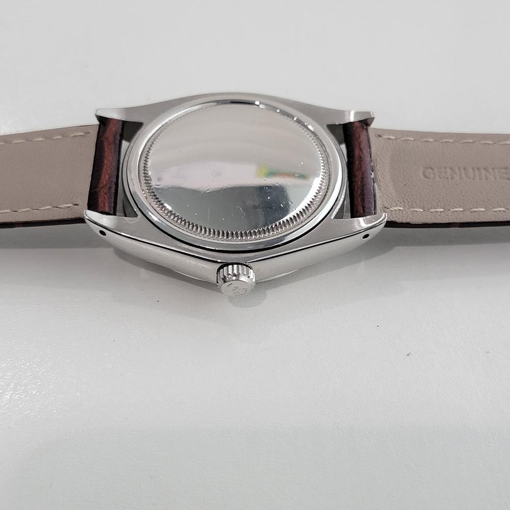Rolex Oysterdate Precision Ref 6694 34mm Mens Manual Wind 1970s Vintage RA501 en venta 6