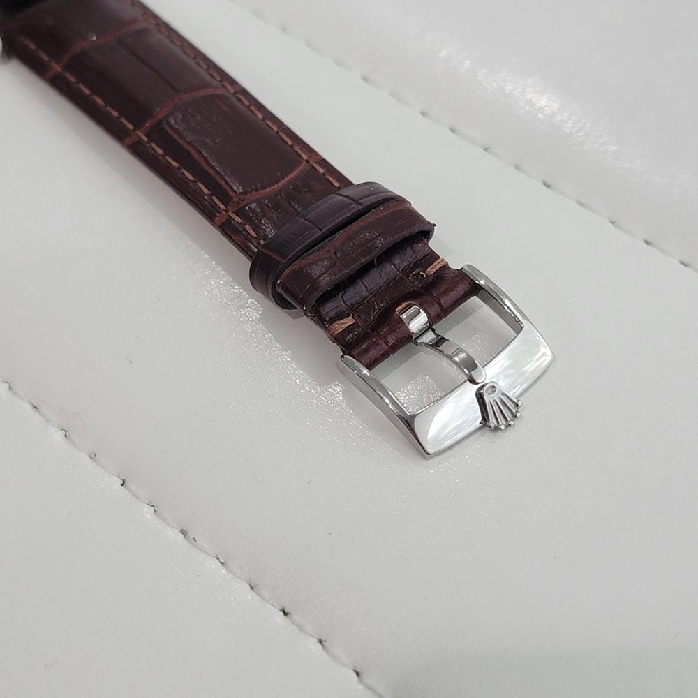 Rolex Oysterdate Precision Ref 6694 34mm Mens Manual Wind 1970s Vintage RA501 en venta 4