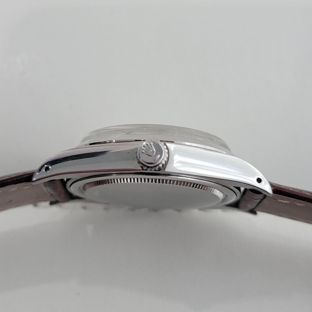 Rolex Oysterdate Precision Ref 6694 34mm Mens Manual Wind 1970s Vintage RA501 en venta 5
