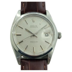 Rolex Oysterdate Precision Ref 6694 34mm Mens Manual Wind 1970s Vintage RA501