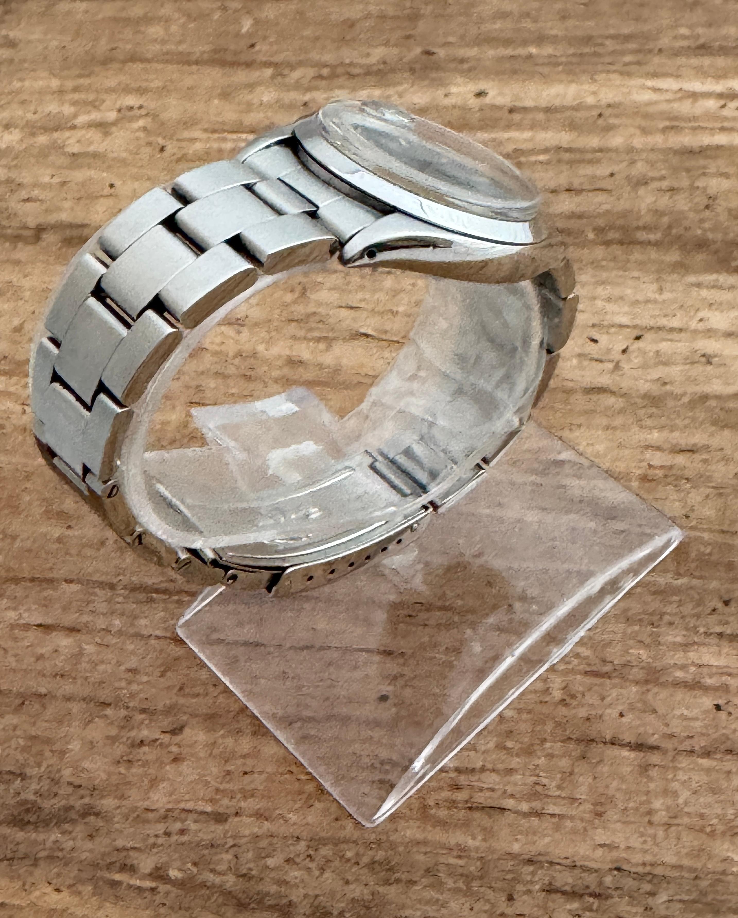Rolex Oysterdate Precision Ref 6694 Schwarzes Zifferblatt Seltene 1964 Uhr 9