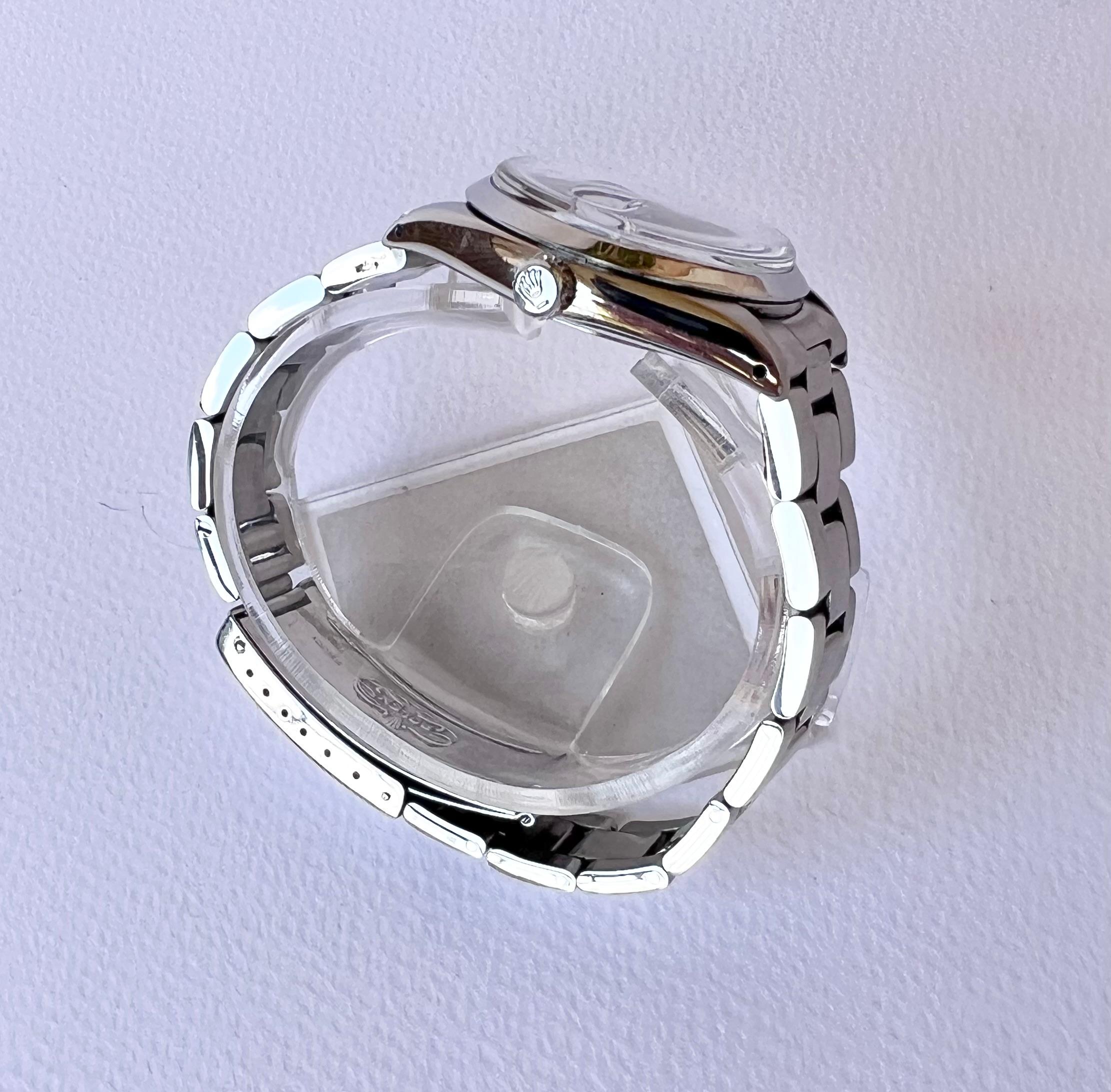 Rolex Oysterdate Precision Ref 6694 Schwarzes Zifferblatt Seltene 1964 Uhr 1