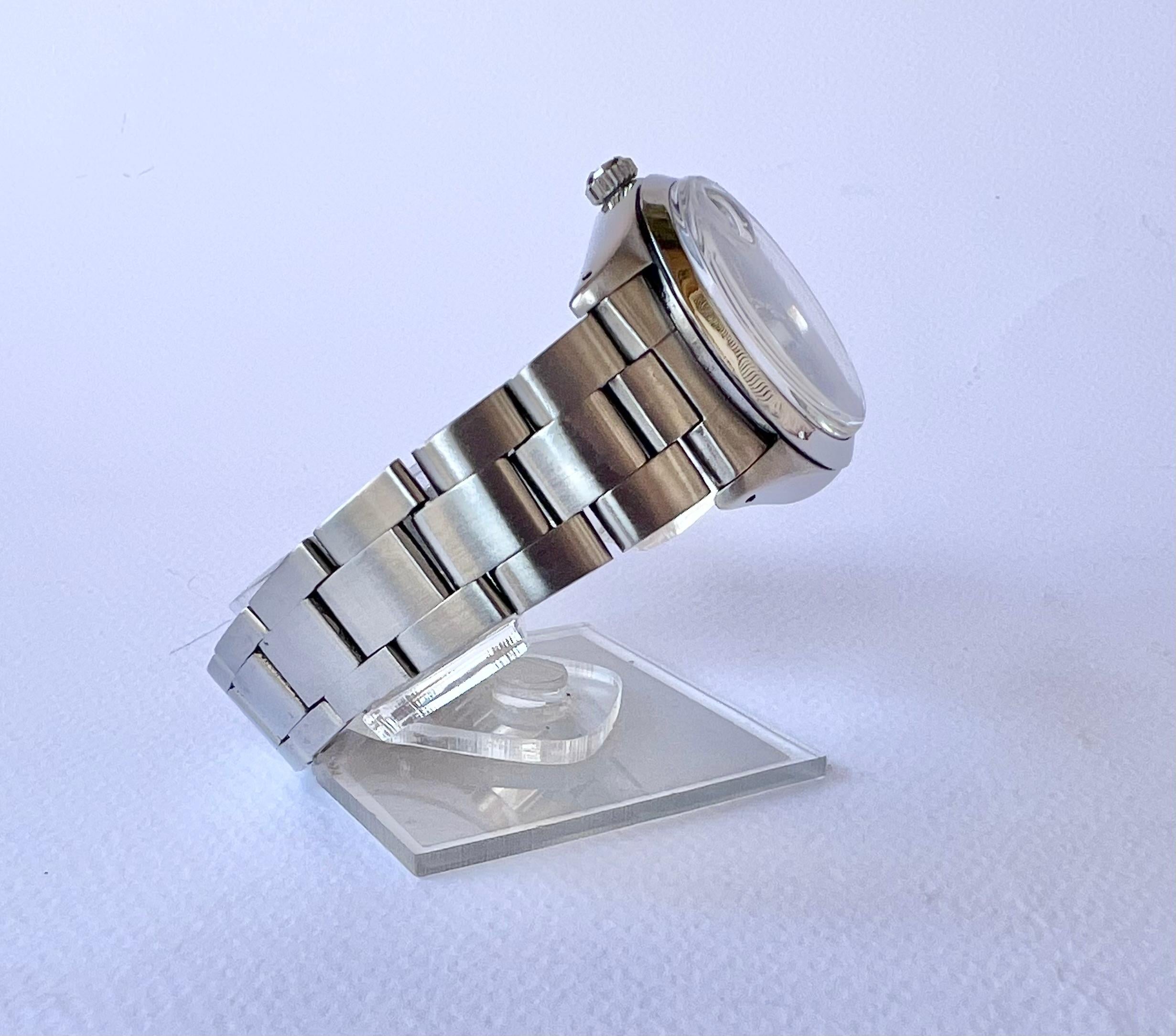 Rolex Oysterdate Precision Ref 6694 Schwarzes Zifferblatt Seltene 1964 Uhr 2