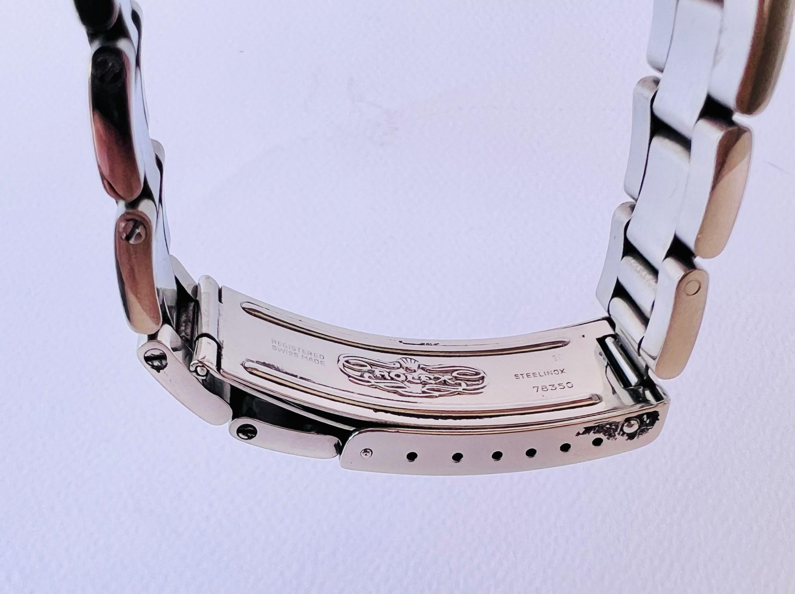 Rolex Oysterdate Precision Ref 6694 Schwarzes Zifferblatt Seltene 1964 Uhr 3