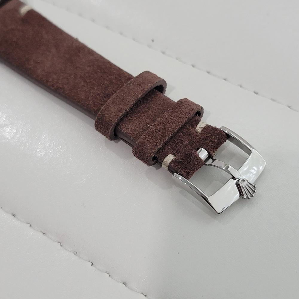 Rolex Oysterdate Precision Ref 6694 Herren 34mm 1960er Jahre Vintage Manual Wind RA573B im Angebot 5