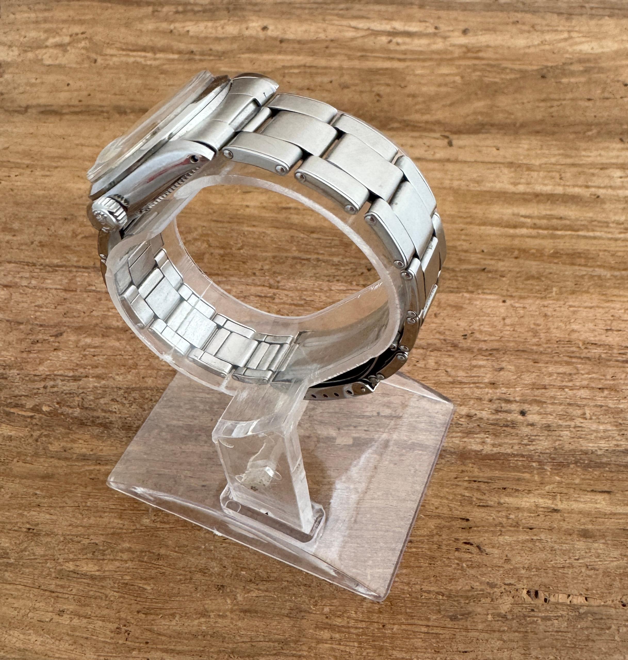 Rolex Oysterdate Precision Ref.6466 Rote 50er Jahre Uhr mit Datum 12
