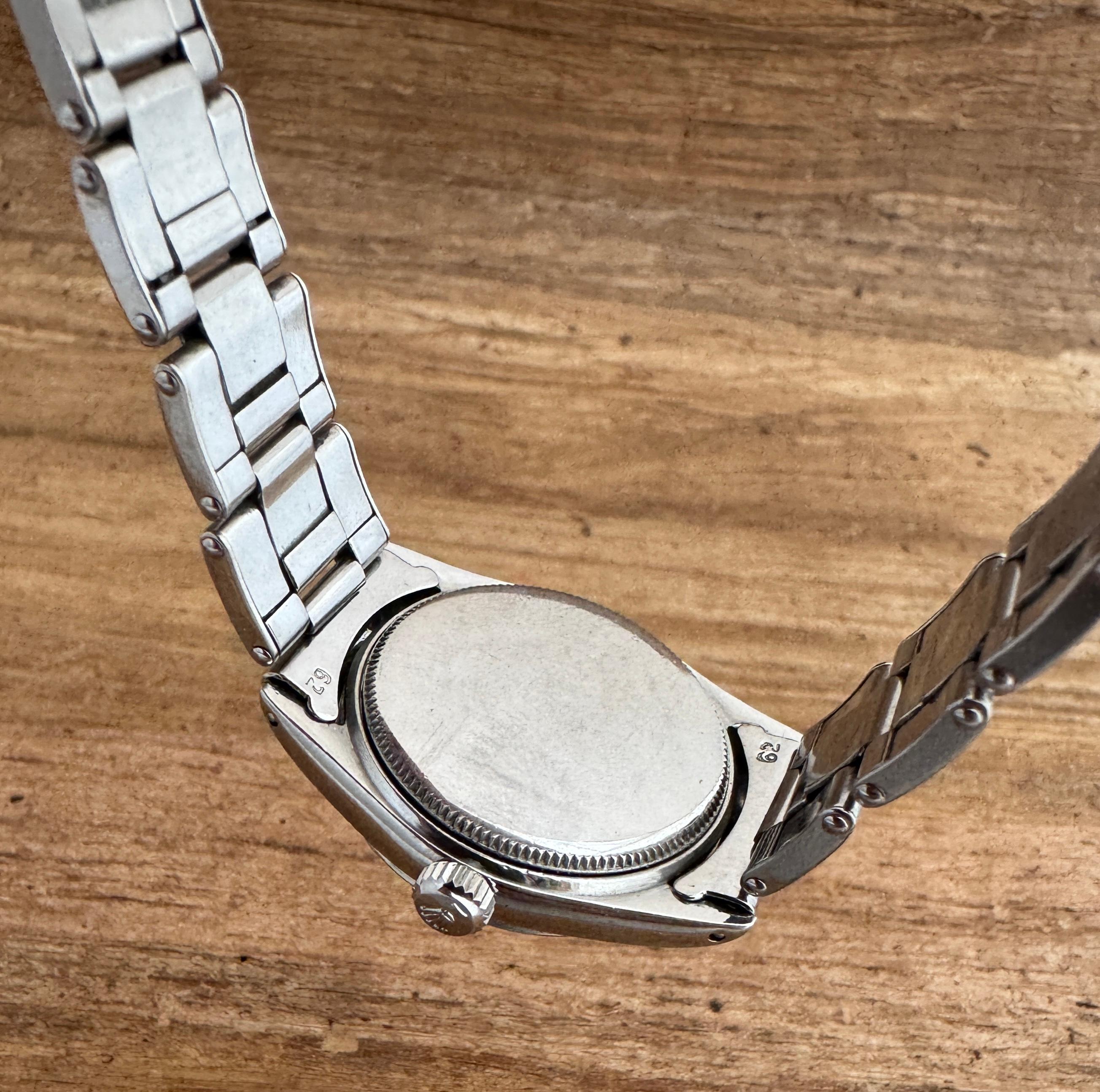 Rolex Oysterdate Precision Ref.6466 Rote 50er Jahre Uhr mit Datum 2