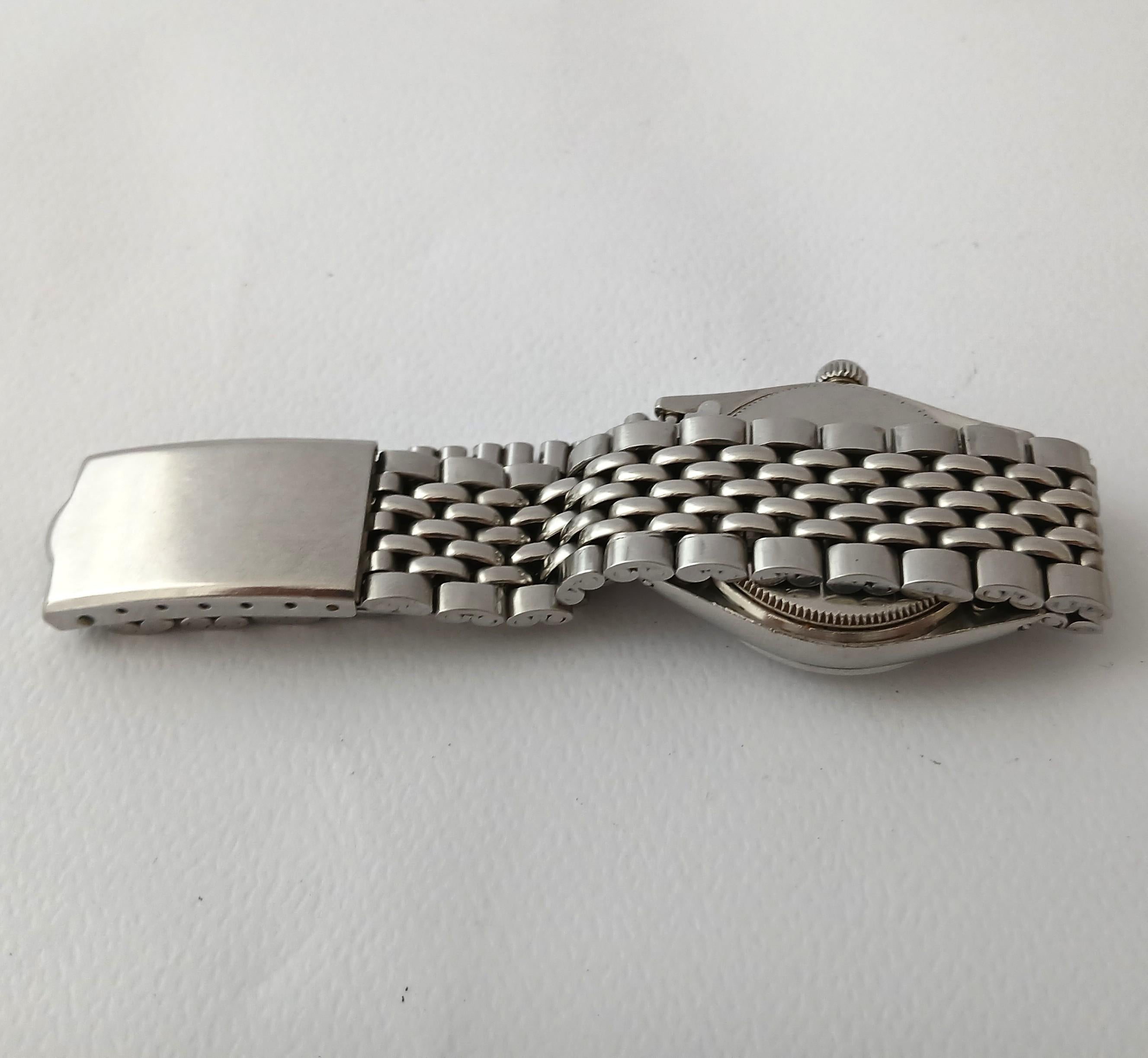 Reloj Rolex Oysterdate Precision Ref.6466 Tropical Dial Patina 30mm en venta 7