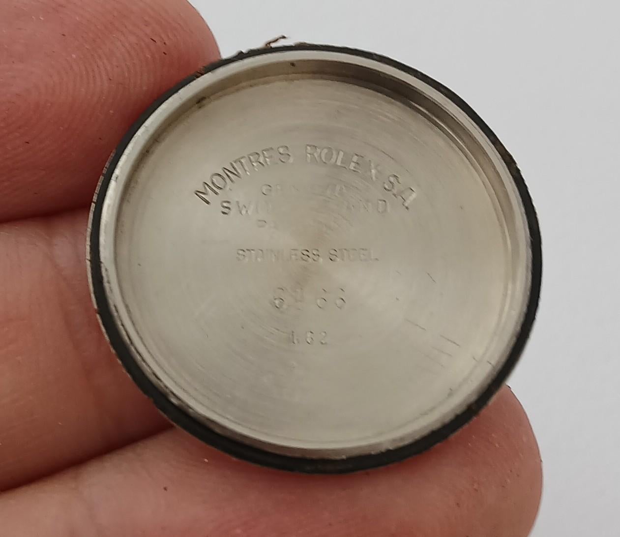 Reloj Rolex Oysterdate Precision Ref.6466 Tropical Dial Patina 30mm en Bueno estado para la venta en Toronto, CA