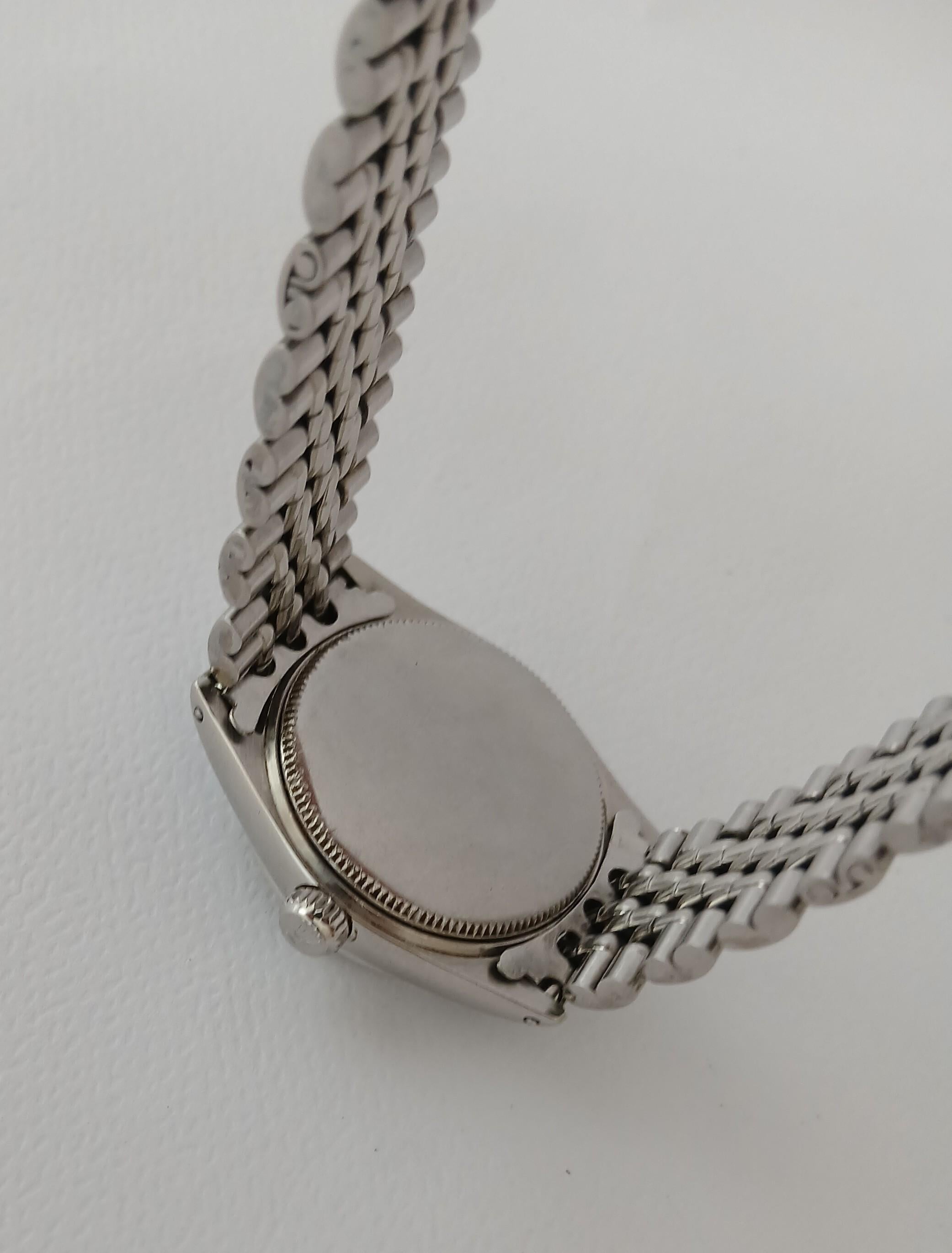 De los hombres Reloj Rolex Oysterdate Precision Ref.6466 Tropical Dial Patina 30mm en venta