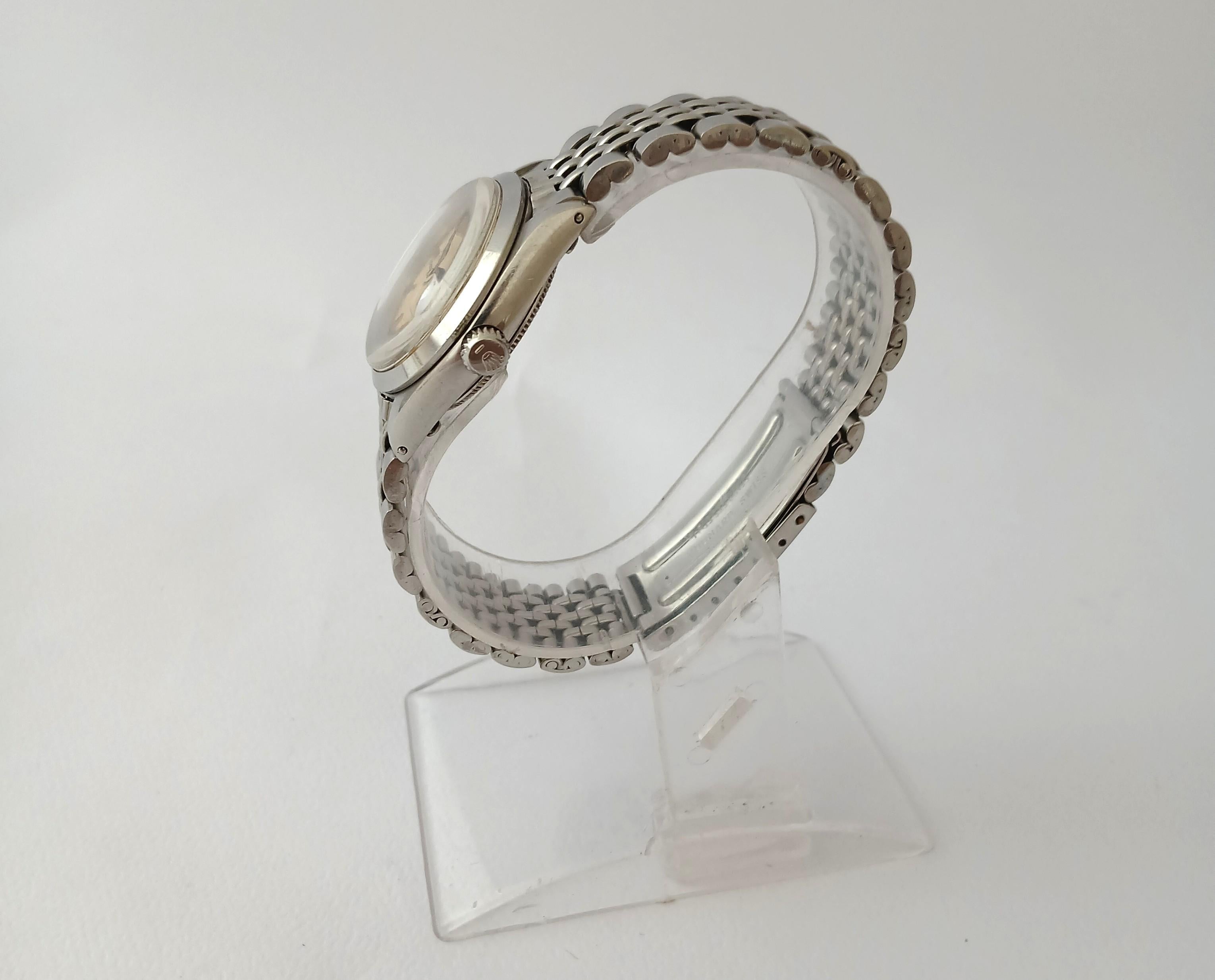 Reloj Rolex Oysterdate Precision Ref.6466 Tropical Dial Patina 30mm en venta 2