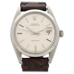 Vintage Rolex Oysterdate Precision Reference 6694 with a Linen Dial, 1971
