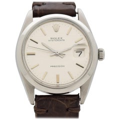 Vintage Rolex Oysterdate Precision Reference 6694 with a Linen Dial, 1971