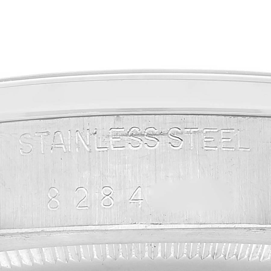 Rolex OysterDate Precision Silver Dial Steel Vintage Mens Watch 6694 3