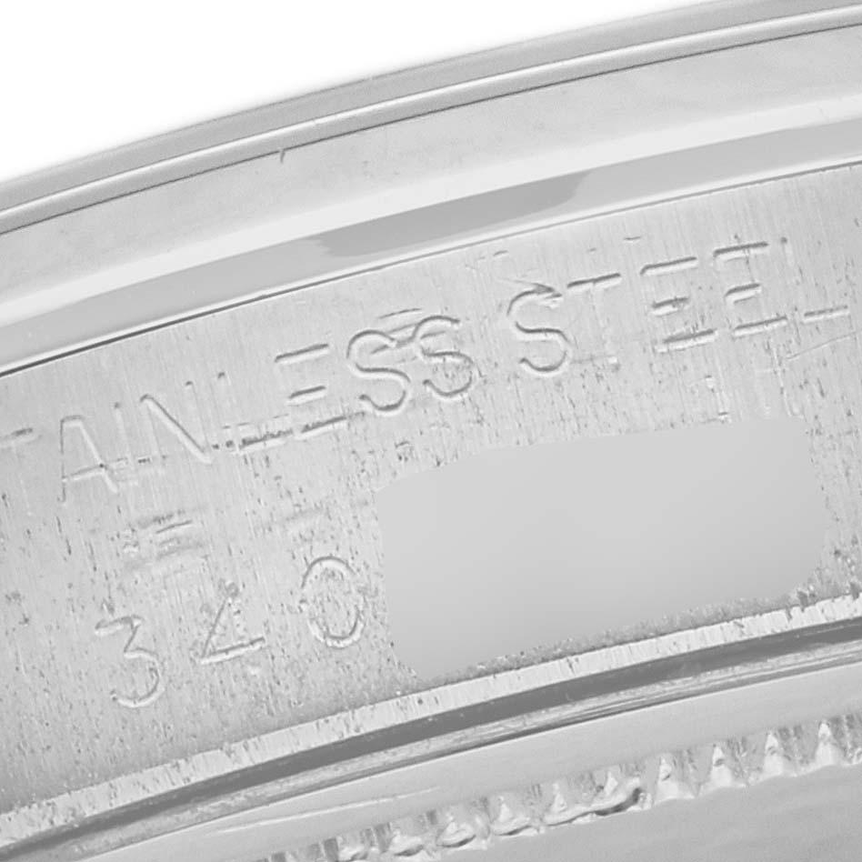Rolex OysterDate Precision Silver Dial Vintage Steel Mens Watch 6694 1