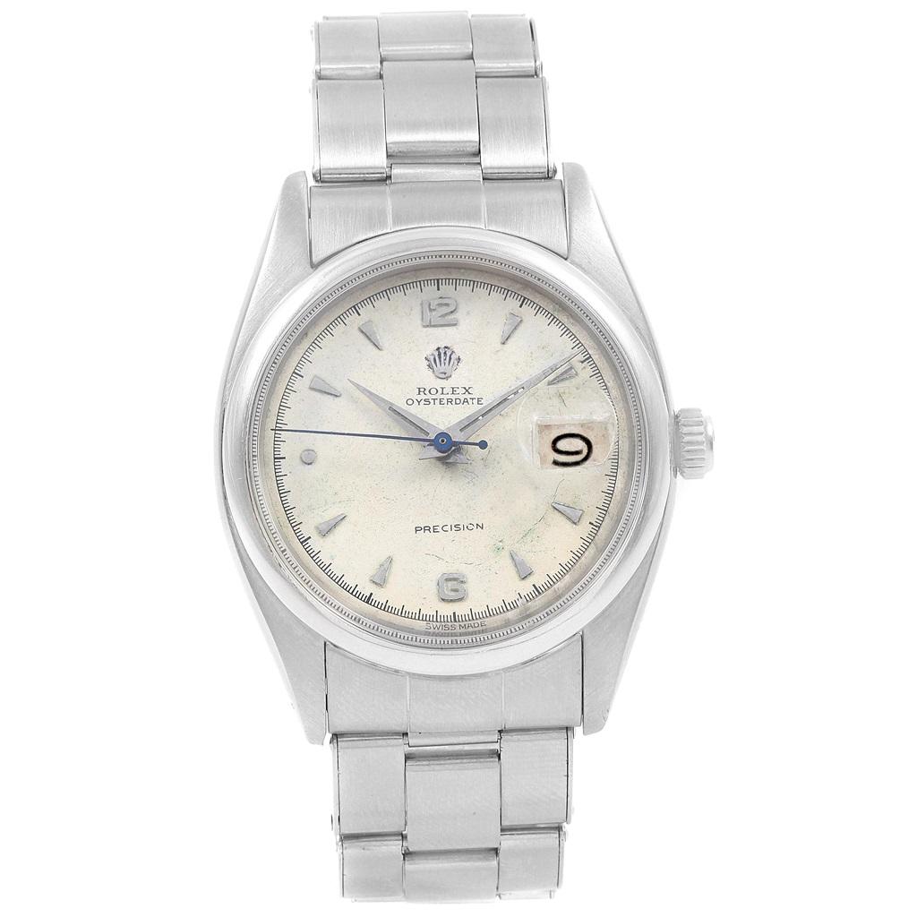 rolex oysterdate precision vintage
