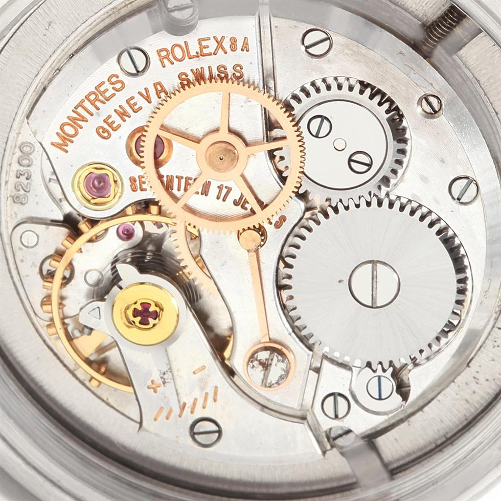 Rolex Oysterdate Precision Smooth Bezel Steel Vintage Men’s Watch 6494 For Sale 1