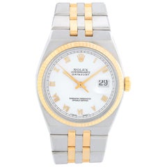 Used Rolex Oysterquartz Datejust 2-Tone Men's Watch 17013