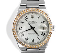 Rolex Oysterquartz Datejust Diamond Bezel