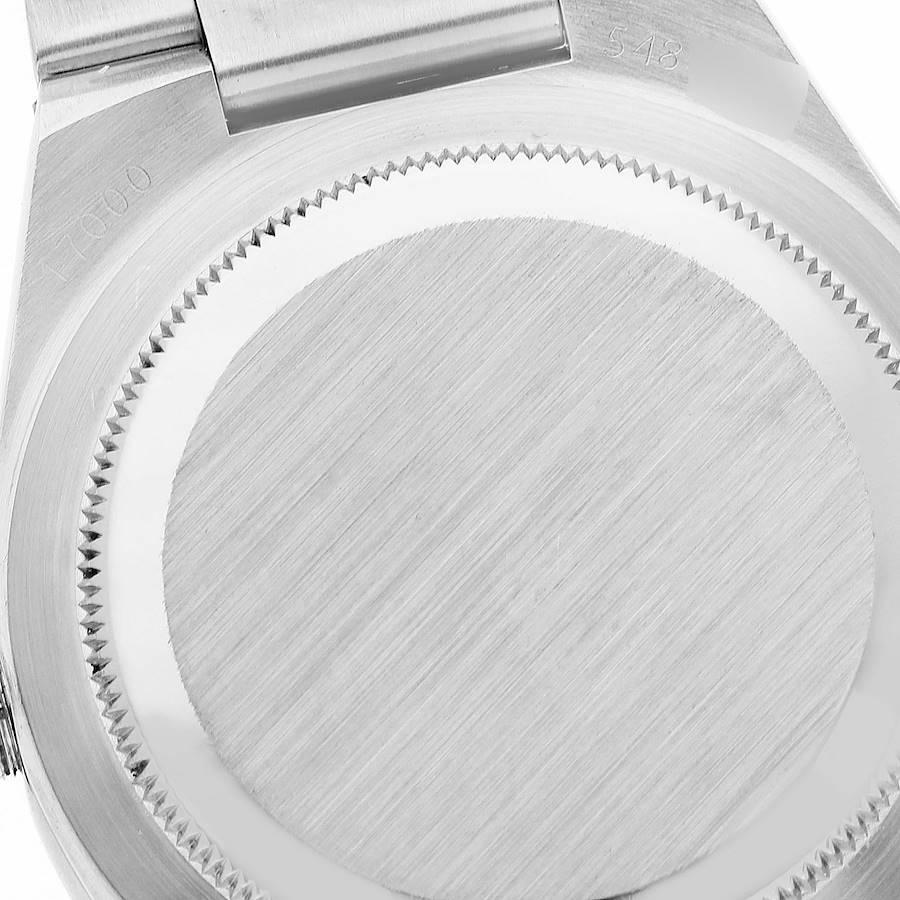 Rolex Oysterquartz Datejust Silver Dial Steel Mens Watch 17000 2