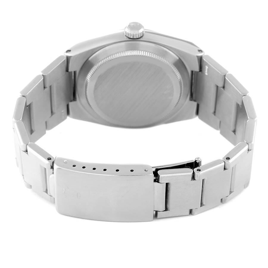 Rolex Oysterquartz Datejust Silber Zifferblatt Stahl-Herrenuhr 17000 im Angebot 4