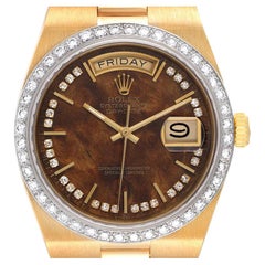 Rolex Oysterquartz President Day-Date Gelbgold-Diamantuhr 19048