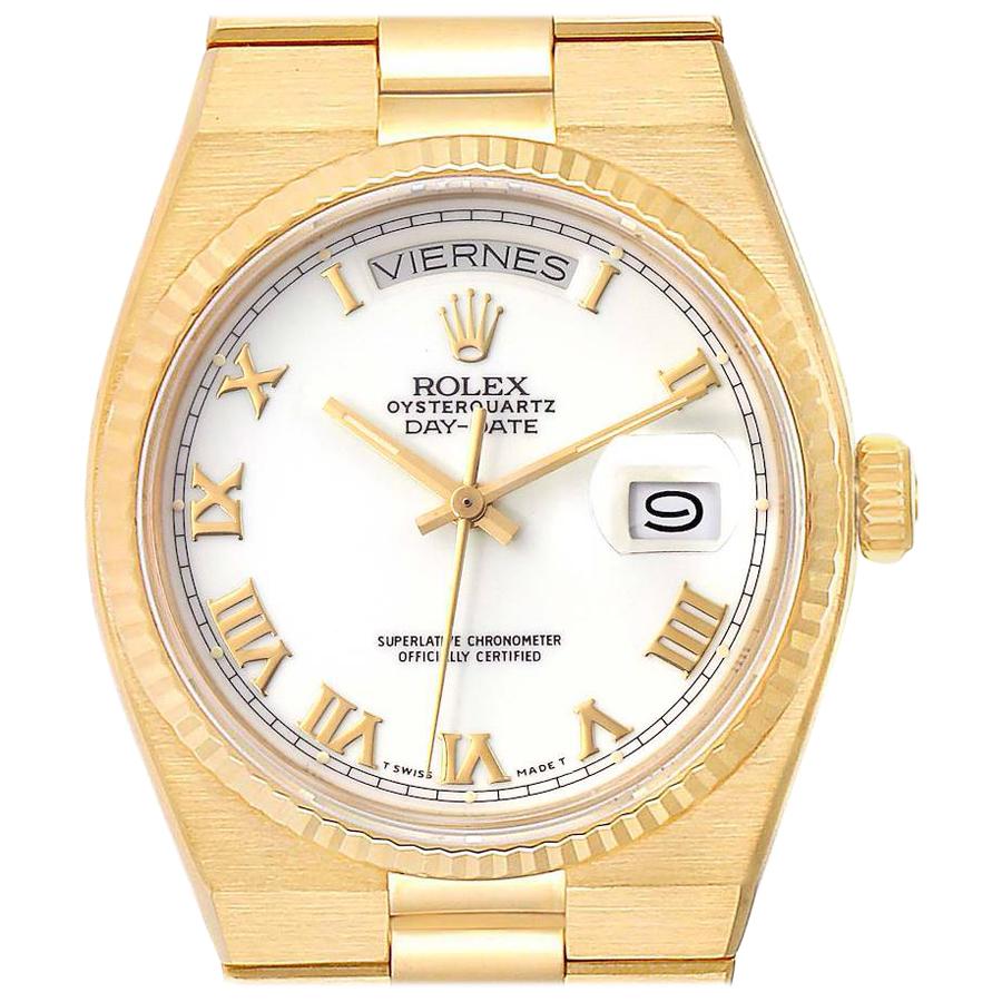 Rolex Oysterquartz President Yellow 
