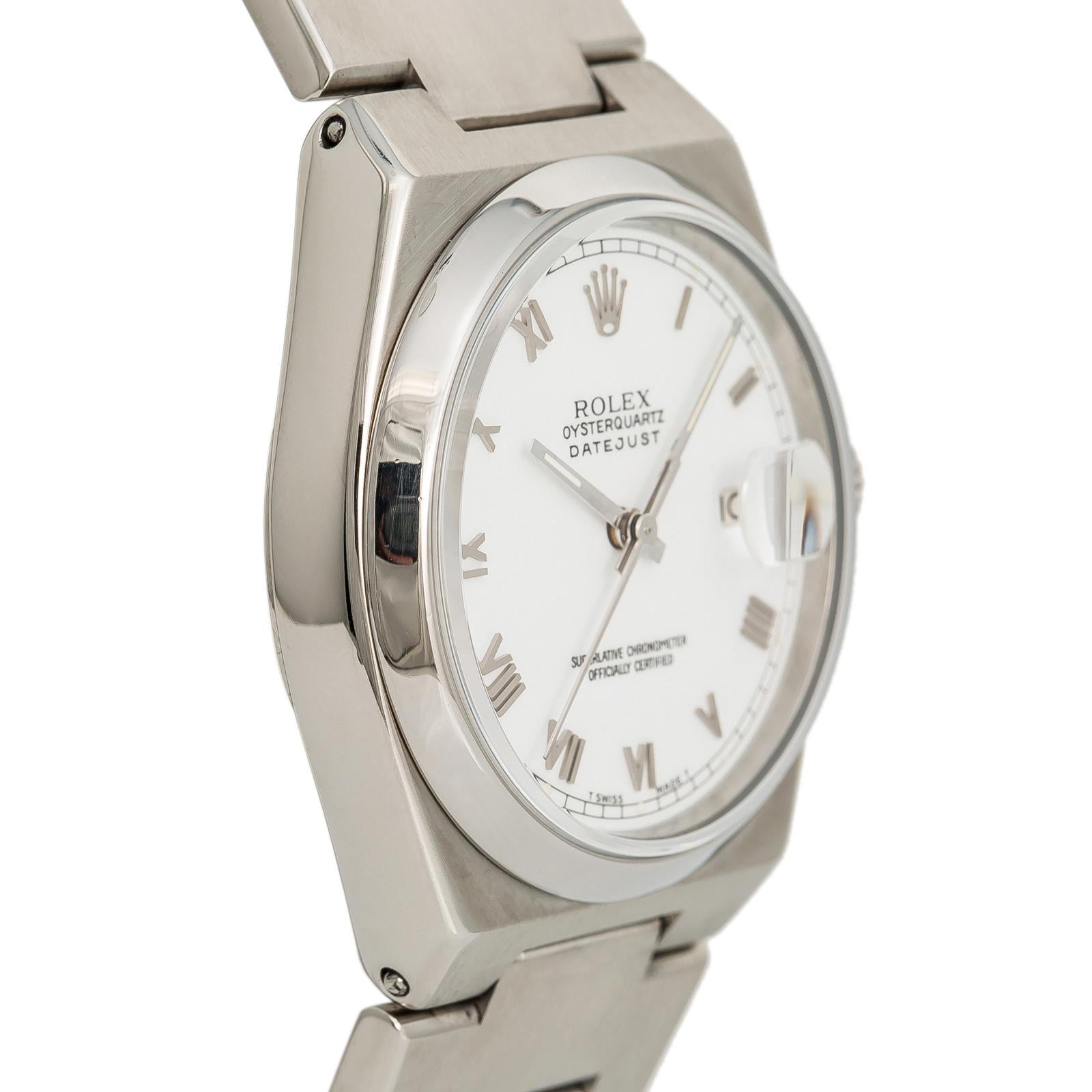 Rolex Oysterquartz 5154, Dial Certified Authentic In Excellent Condition For Sale In Miami, FL