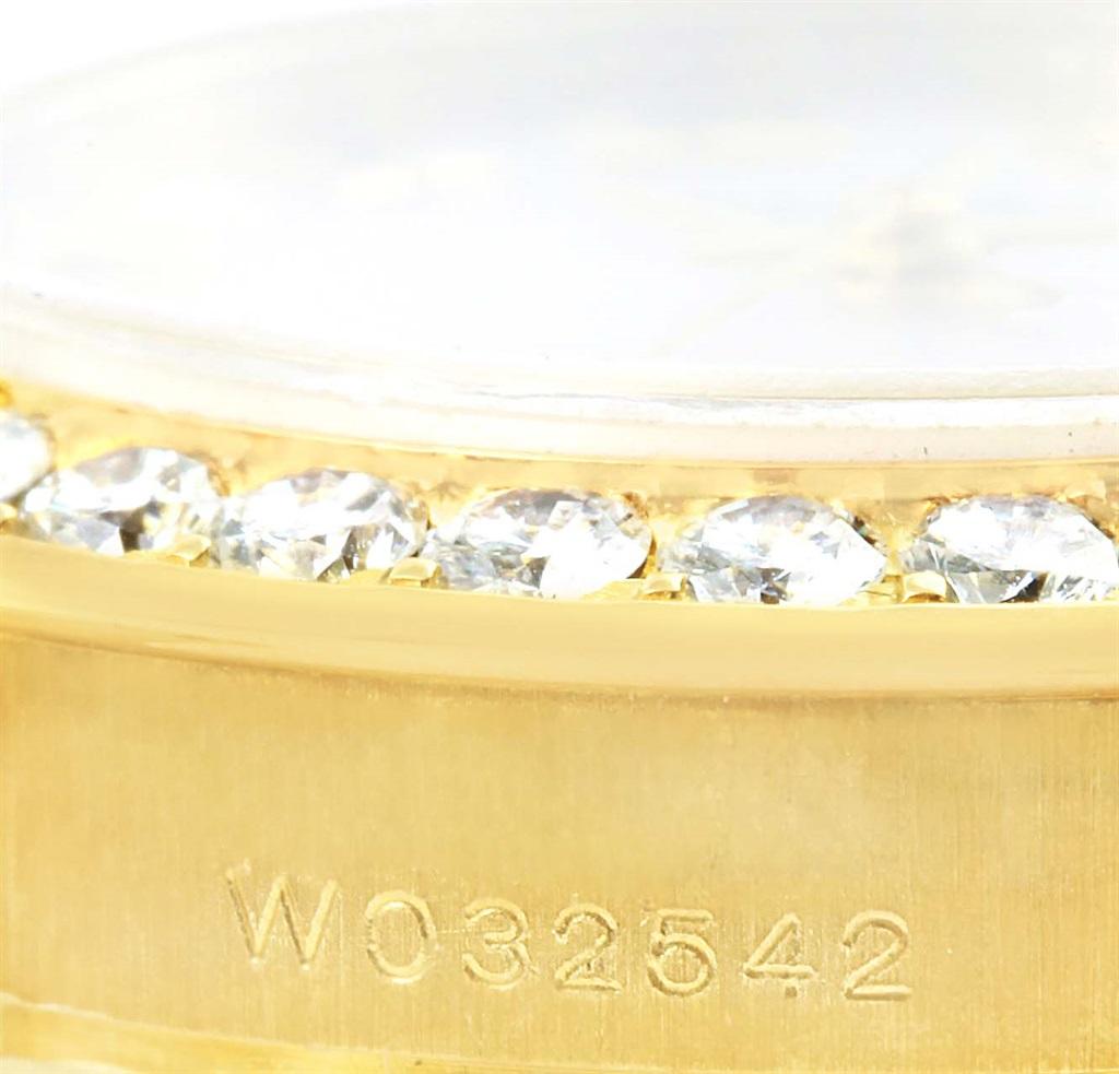 Rolex Pearlmaster 18 Karat Gold Mother of Pearl Diamond Ladies Watch 69298 5
