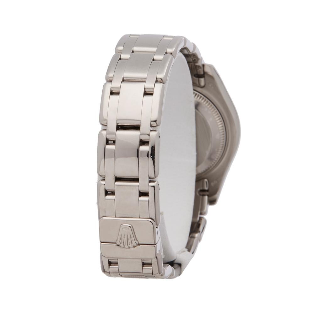 Women's Rolex Pearlmaster 18K White Gold 80319