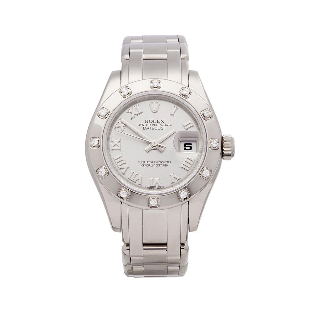 Rolex Pearlmaster 18K White Gold 80319