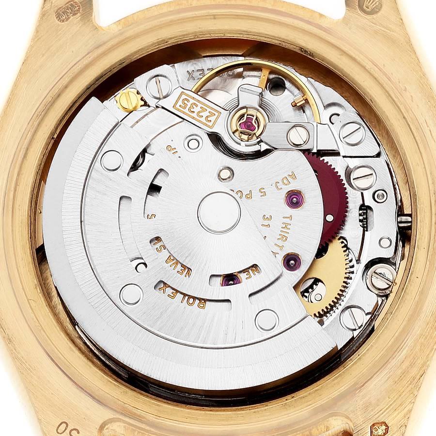 Rolex Pearlmaster 18K Yellow Gold MOP Diamond Ladies Watch 80318 2