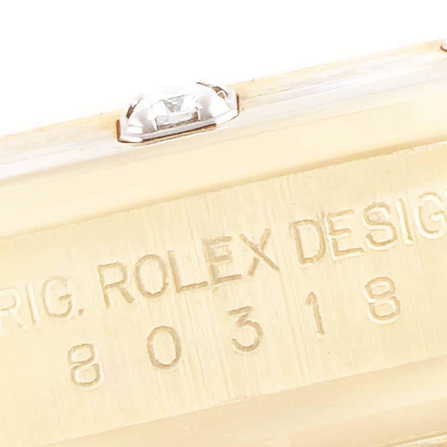 Rolex Pearlmaster 18K Yellow Gold MOP Diamond Ladies Watch 80318 3