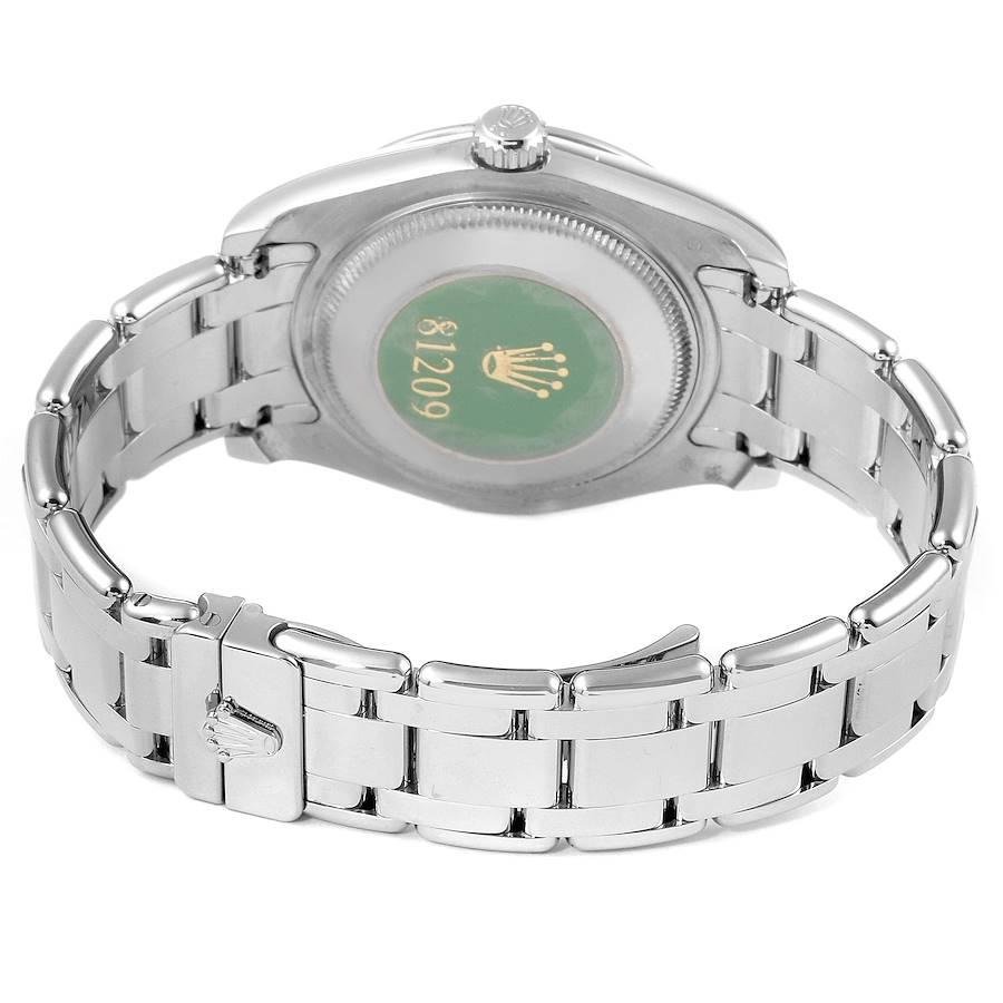Rolex Pearlmaster Midsize White Gold Mother of Pearl Ladies Watch 81319 5