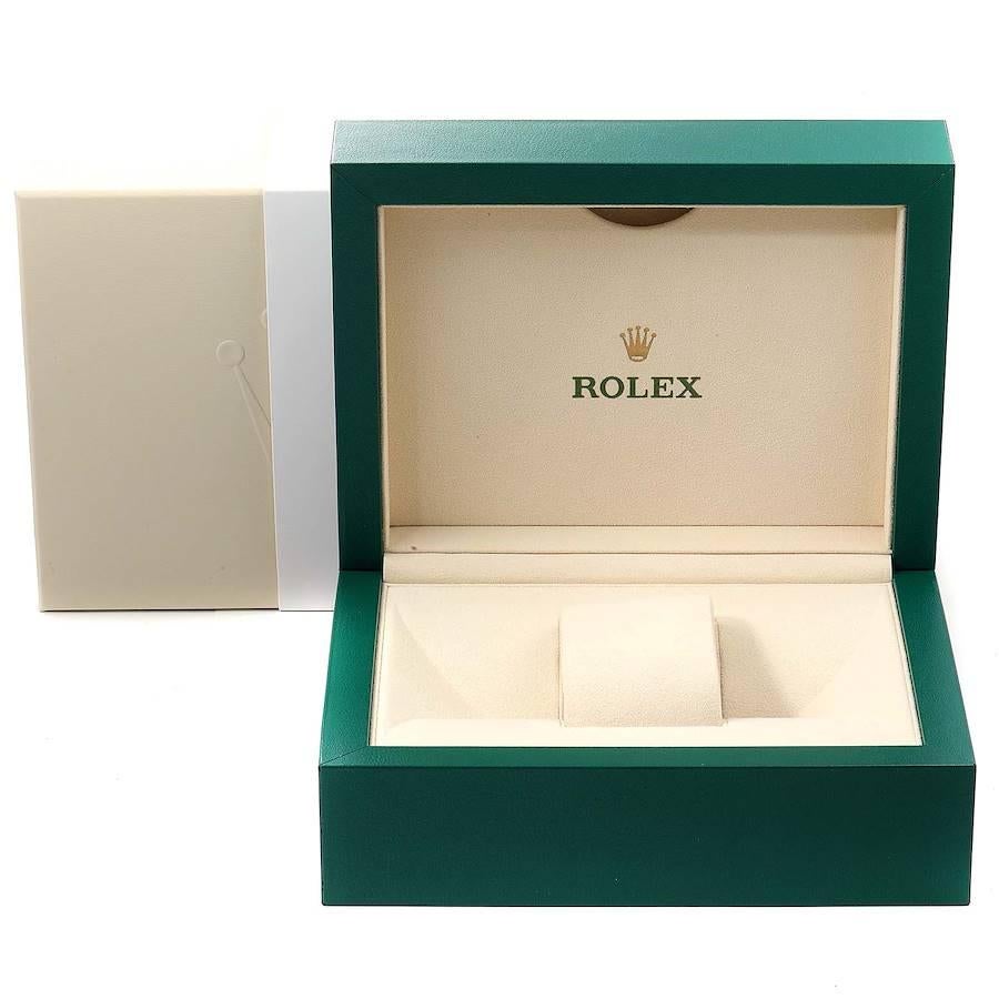 Rolex Pearlmaster Midsize Gelbgold MOP Diamant Damenuhr 81318 im Angebot 8