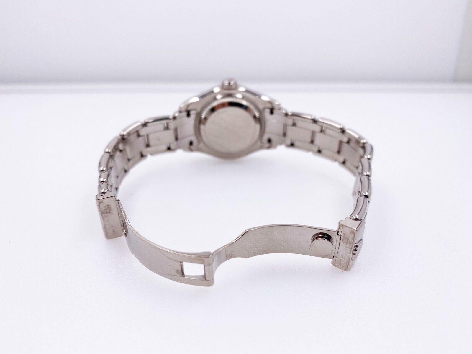 Rolex Pearlmaster 69299 Tahitian MOP Diamond Dial Bezel 18k White Gold Box Paper In Excellent Condition In San Diego, CA