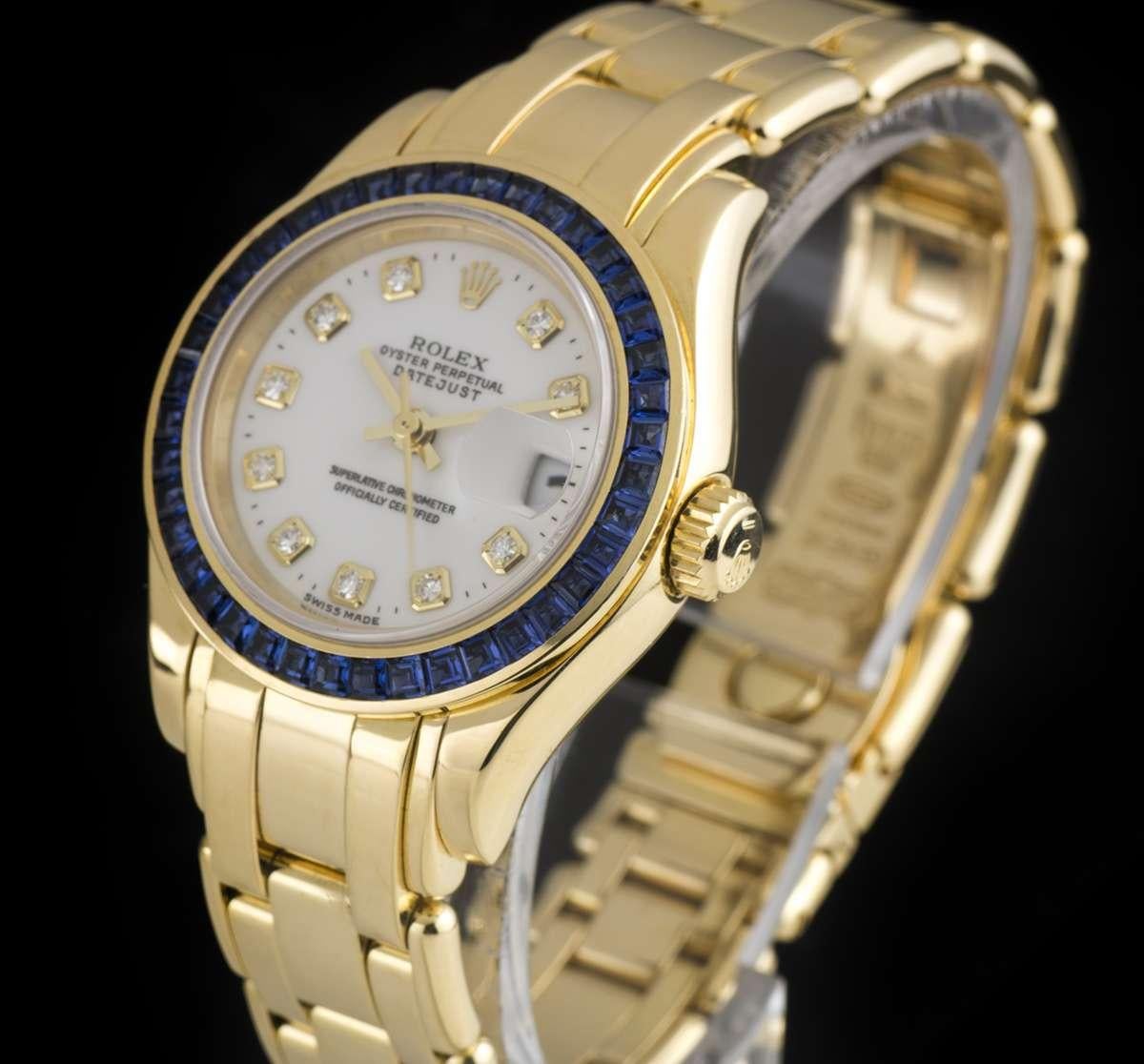 rolex sapphire bezel