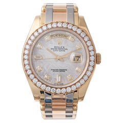 Rolex Pearlmaster Tridor Meteorite Dial Diamond (18948)