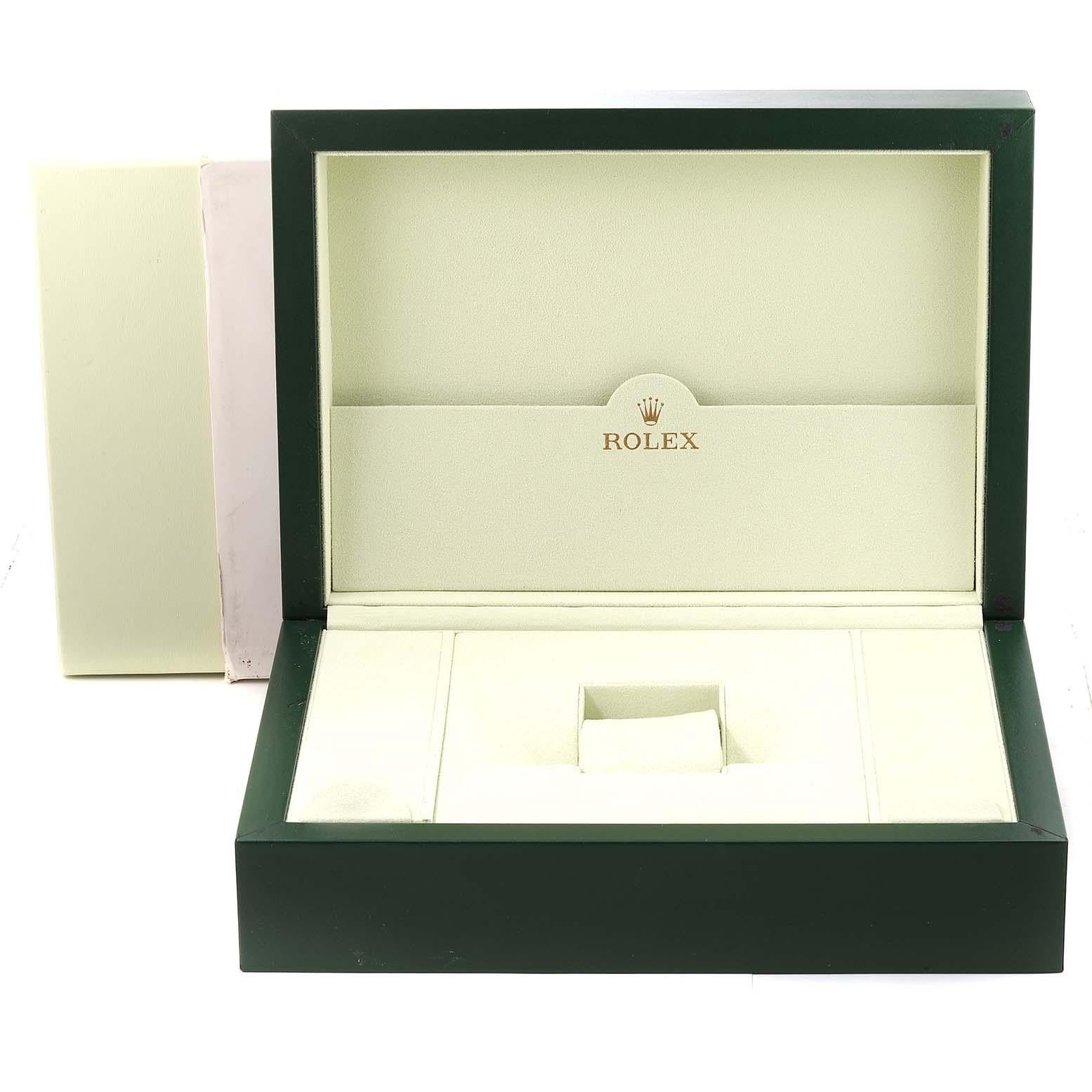 Rolex Pearlmaster Weißgold MOP Diamant-Zifferblatt Damenuhr 69329 im Angebot 8