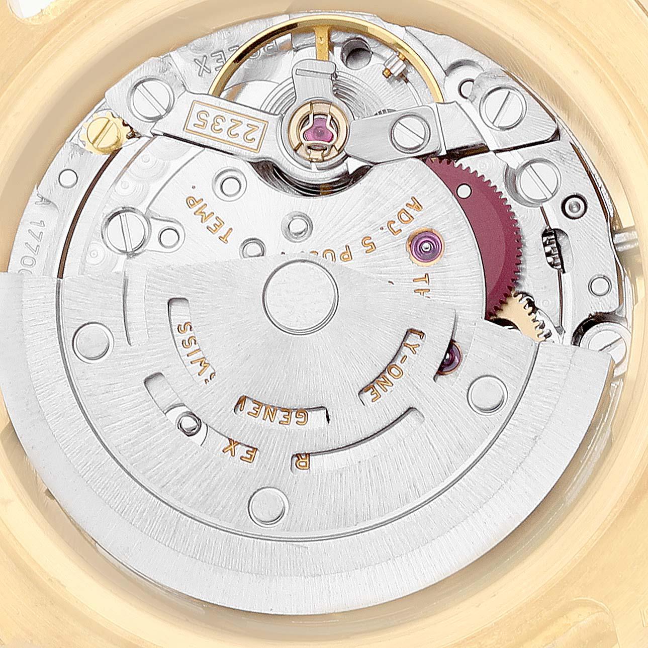 Rolex Pearlmaster Yellow Gold Diamond Ladies Watch 80298 Unworn NOS 3